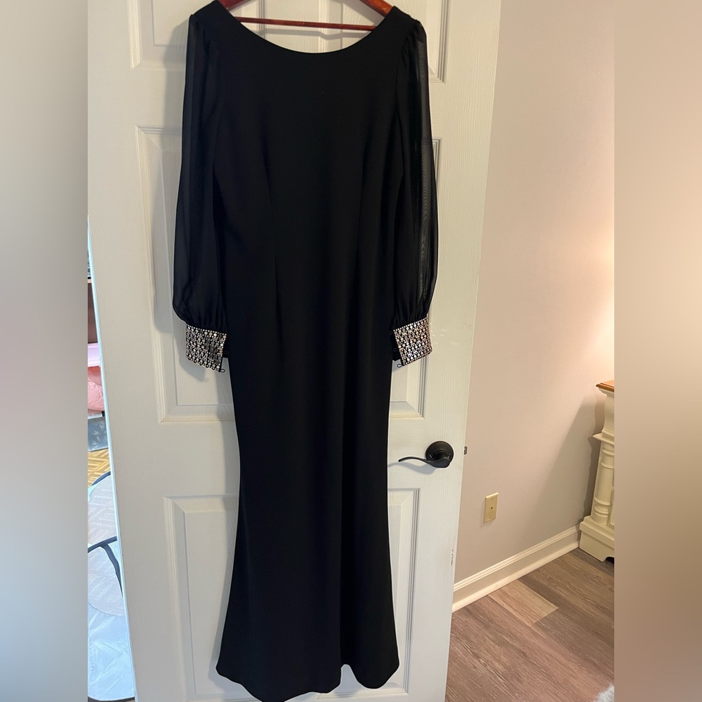 Calvin Klein Black gown 8